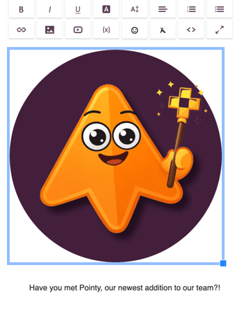 Adding Media to your Questions - image example