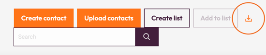 Adding Passwords - export contacts