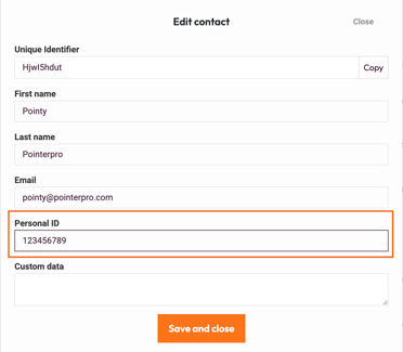 Adding Passwords - multiple passwords personal id