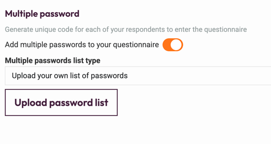 Adding Passwords - upload your own password list