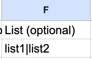 Contact List - two lists