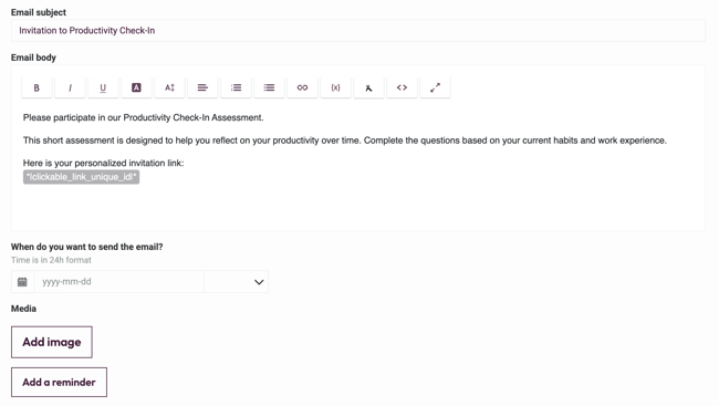 Email Invitations - write the email