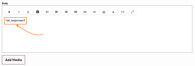 Email templates- email notification setup