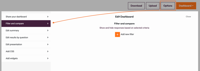 Filter and compare - filter and compare