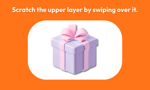 Glossary - Survey incentives - Scratch card example