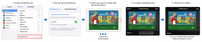 How to guides - Put an iPad in Kiosk mode - Ipad guided access mode on