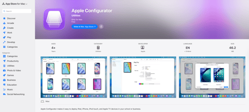 How to guides - Put an iPad in Kioskmode - apple configurator image