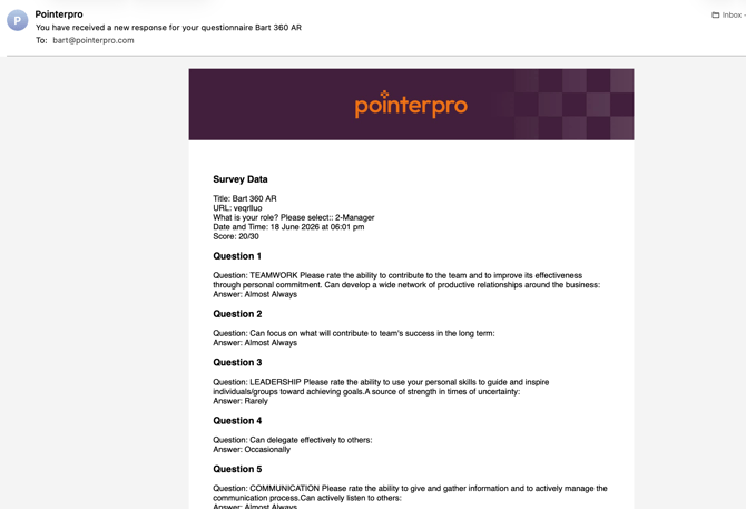 Email notifications-example