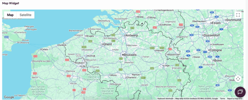 Map Widget - example-1