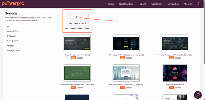 Offline survey tool- start from scratch