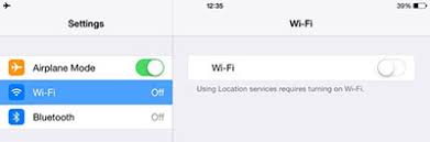 Offline survey tool- turn off wifi mac