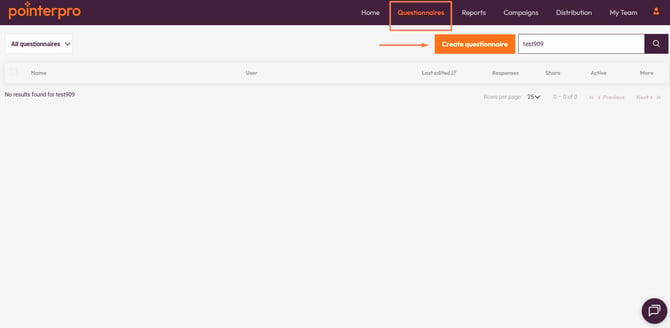 Offline survey tool-create questionnaire