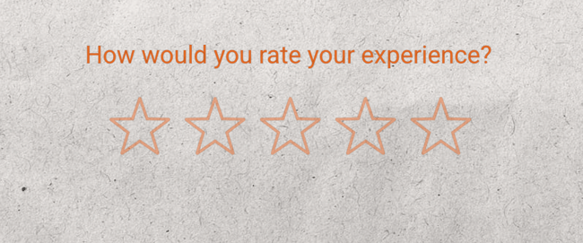 Overview of Different Question Types - rating