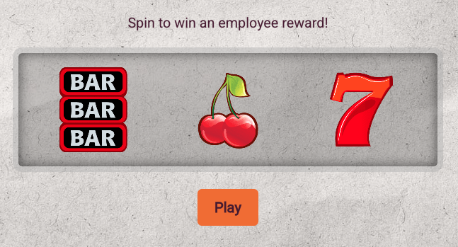 Overview of Different Question Types - slot machine