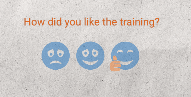 Overview of Different Question Types - smiley rating