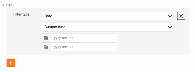 Predefined Filters - date filter