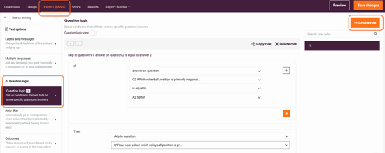 Question types - text only - question type example 1