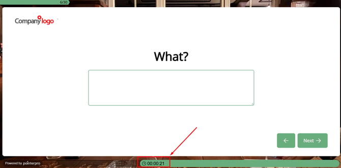 Quiz timer- example