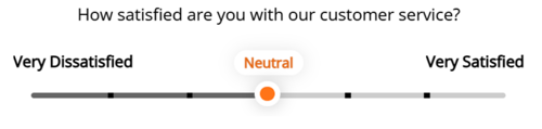 Rating scale questions- rating scale example