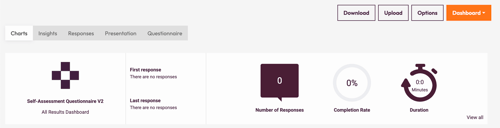 Results dashboard - choose summary elements