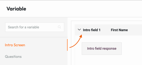 Save Contact Details - variables