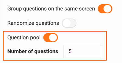 What is the Maximum Number of Pages Allowed Per Survey - question pool