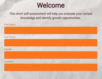 When should I use Intro Fields of Form Questions - contacts