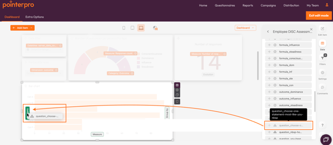 add data to bar chart