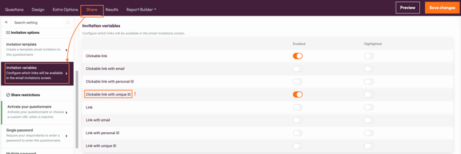 dp invitation variables