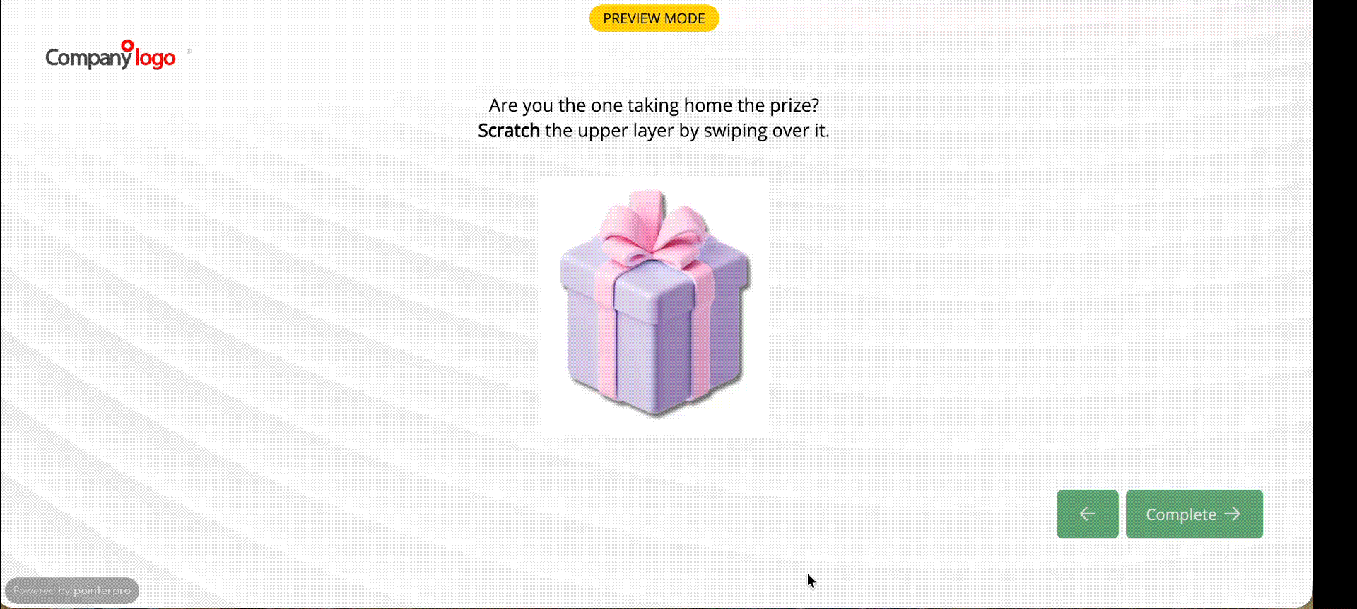 how-do-i-insert-incentives-in-my-survey-or-quiz - Scratch card example gif