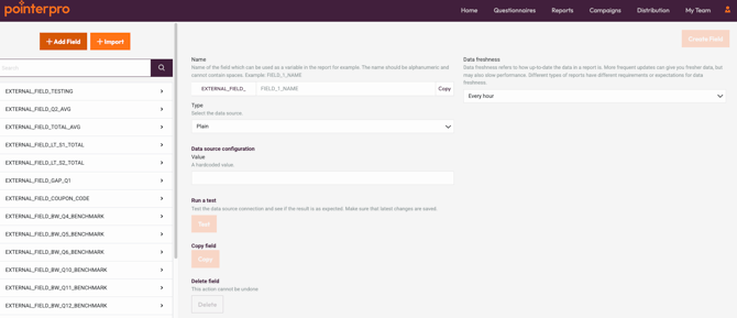 External Fields- add field 