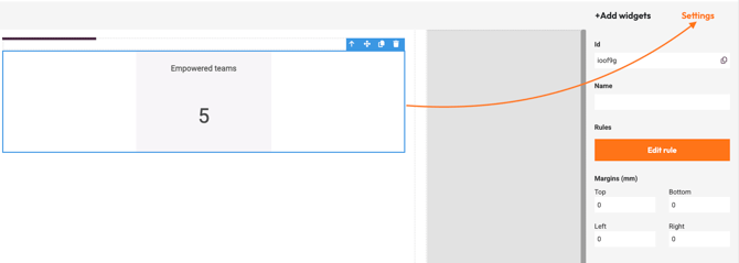 kpi formula settings