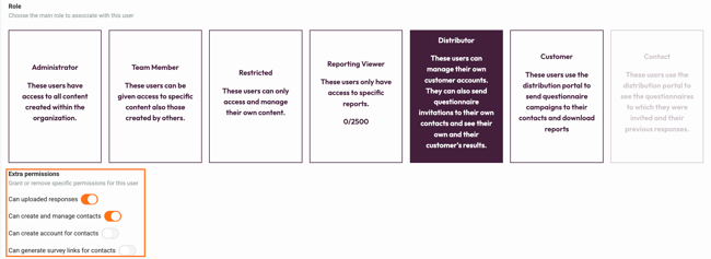 member account permissions