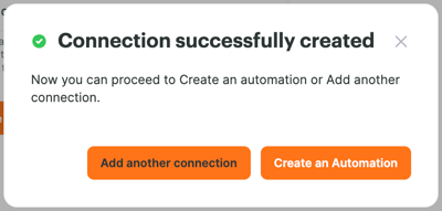 slack connection created